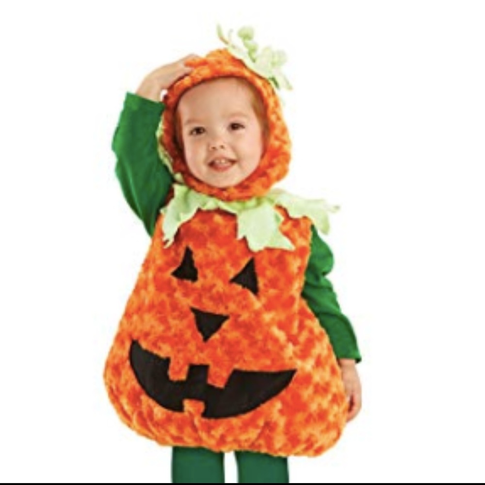 High-Quality, Adorable Pumpkin Costume (4T-6T)